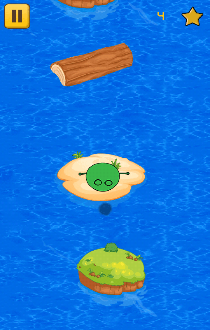 Traveler jumping between platforms in Earth